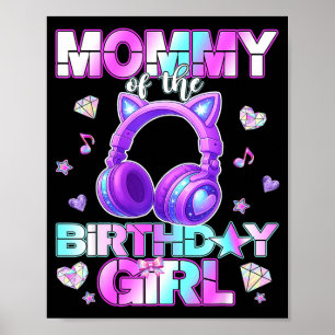 Affiche Maman des filles d'anniversaire k-pop musique coré