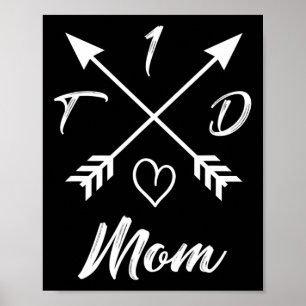 Affiche Maman diabétique de type 1 Cadeaux de sensibilisat