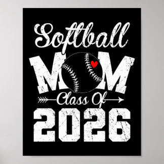 Affiche Maman drôle de senior Softll de la promotion 2026 