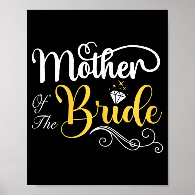 Affiche Maman Du Wedding shower De Mariée (Devant)