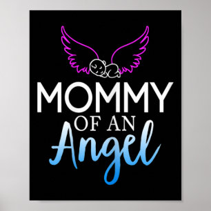 Affiche Maman d'un ange Mois de sensibilisation au Sids