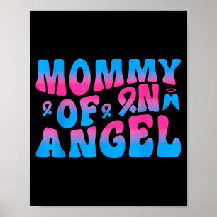 Affiche Maman d'un ange souvenir de perte de bébé