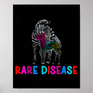 Affiche Maman d'un guerrier de maladie rare Maman Maladie