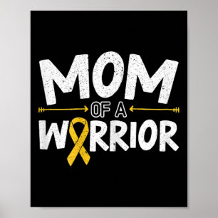 Affiche Maman D'Un Guerrier Mois De Sensibilisation Au Can