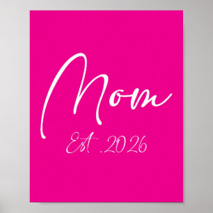 Affiche Maman Est 2026 Nouvelles Mamans Maman Future 2026