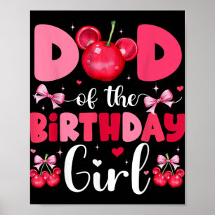 Affiche Maman Et Papa De La Famille Anniversaire Cherry Bo