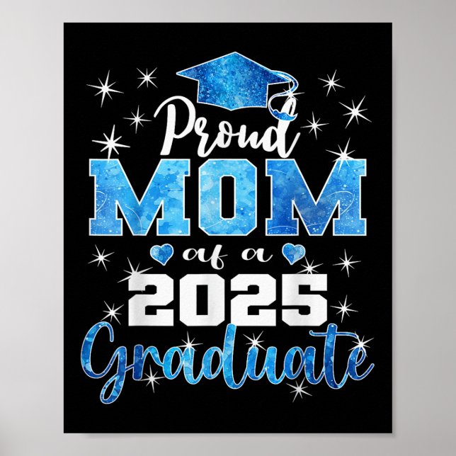 Affiche Maman extrêmement fière de la remise des diplômes  (Devant)