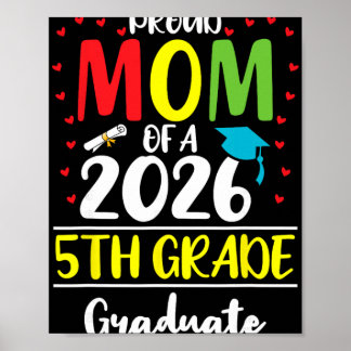 Affiche Maman fière drôle d'un élève de la promotion 2026