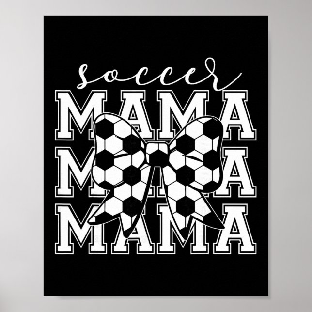 Affiche Maman foot Rétro Groovy Foot Douce Maman  (Devant)