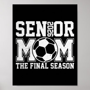 Affiche Maman footballeuse Senior 2026 Dernière saison Cl