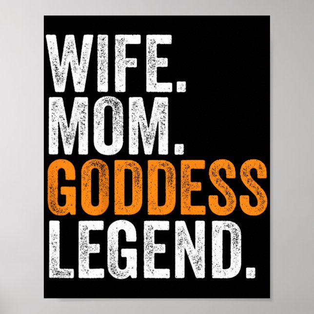 Affiche Maman Goddess Legend Funny Occupation Office (Devant)