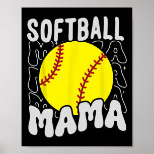Affiche Maman Groovy Softll Filles Douces Jeu des mamans D