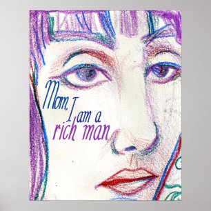 Affiche Maman je suis un homme riche