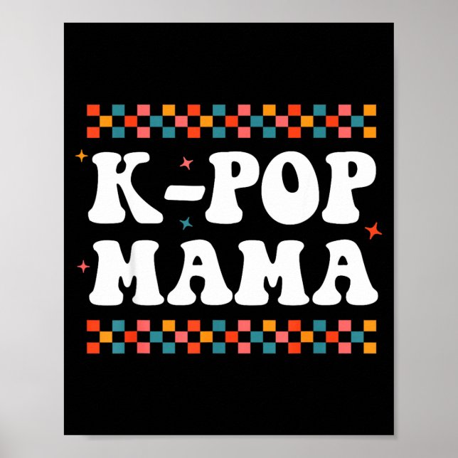 Affiche Maman K-p Mignonne Drôle Musique Drame Coréenne Ma (Devant)