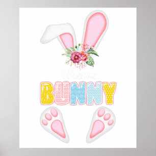 Affiche maman lapin (2), rétro, vintage