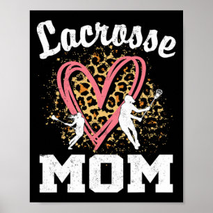 Affiche Maman Leopard Heart Matching Fête des mères