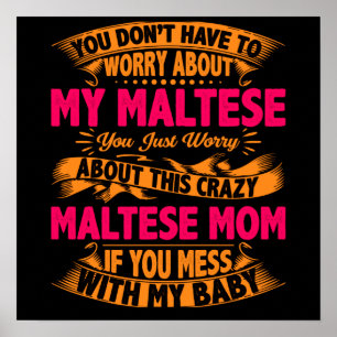 Affiche Maman Maltaise folle