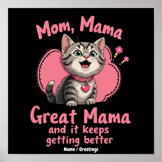 Affiche Maman, Maman, Grande Maman De Plus En Plus Cool Pe (Devant)