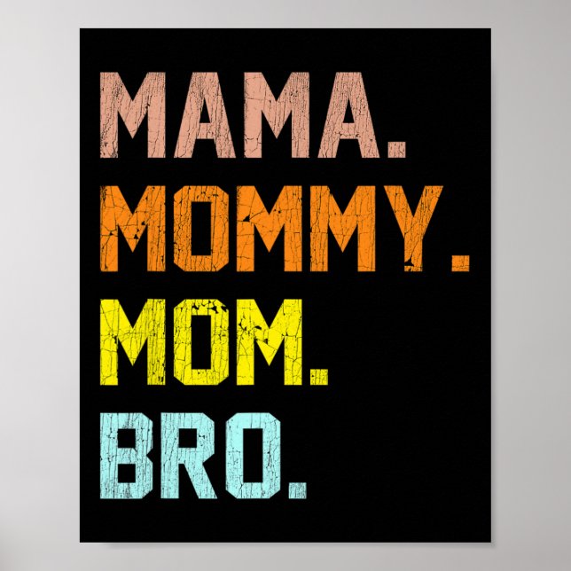 Affiche Maman maman maman Bro Fête des mères (Devant)