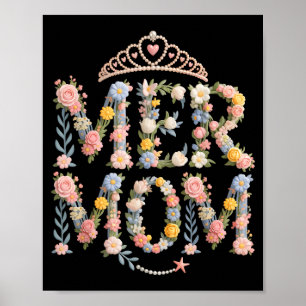Affiche Maman mermom mignonne maman de mer hors service va