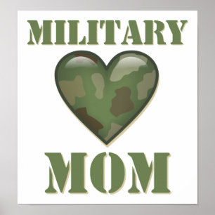 Affiche Maman militaire
