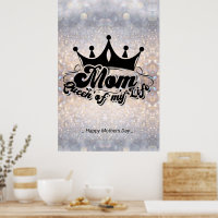 Maman Reine de ma vie Éclatez la fête des mères PO