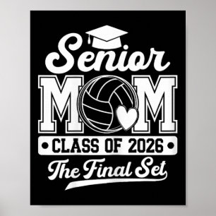 Affiche Maman senior de volley Le dernier set Cl de la pro
