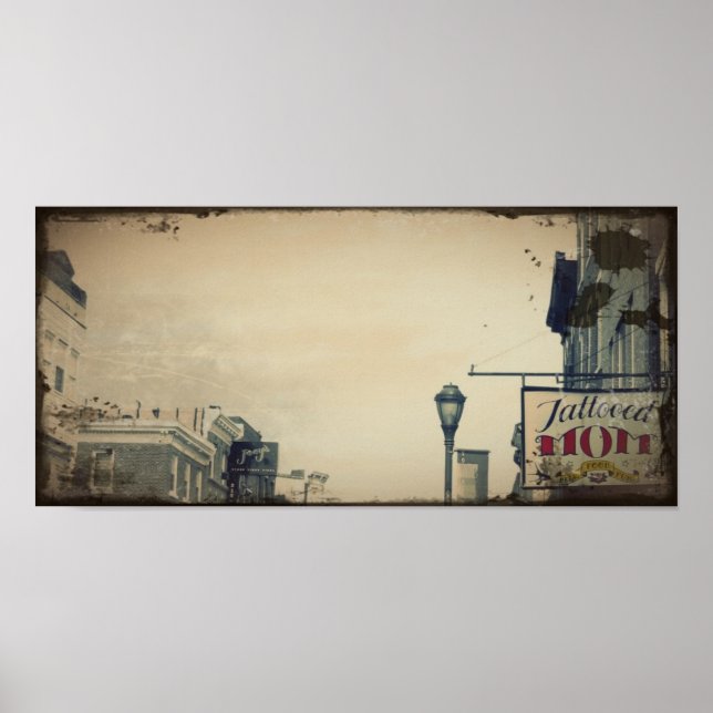 Affiche Maman tatouée (Devant)