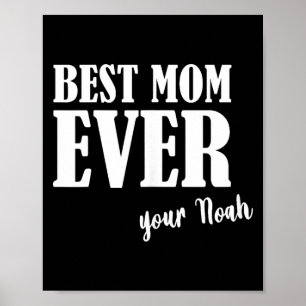 Affiche Maman toujours _ femmes mère maman prénom noah