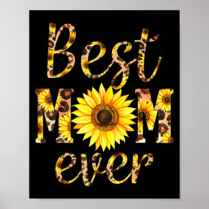 Affiche Maman toujours tournesol