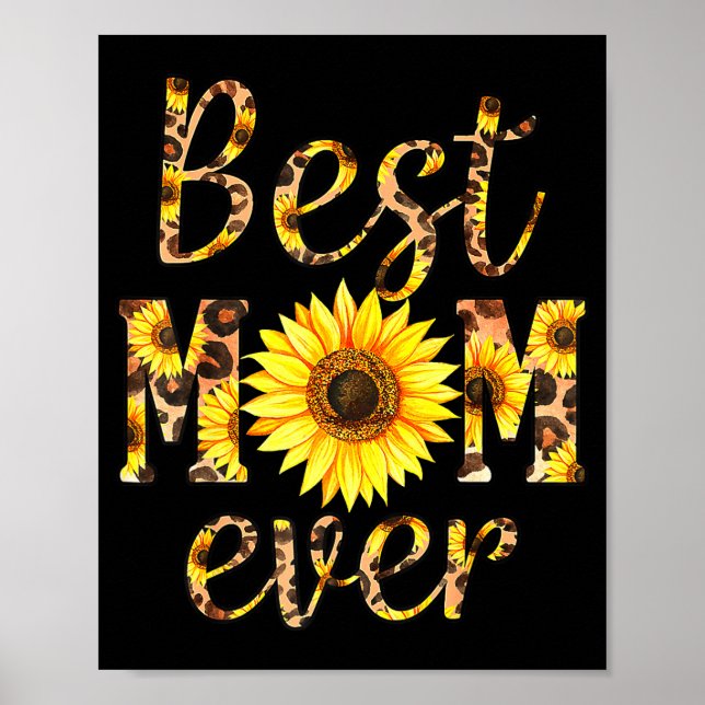 Affiche Maman toujours tournesol  (Devant)