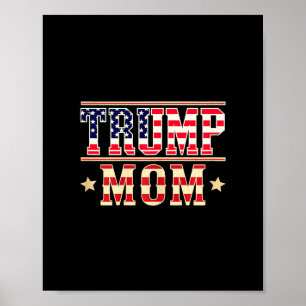 Affiche Maman Trump Bonne Fête des Mères Maman Conservatri