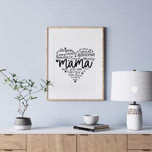 Affiche Maman, tu es