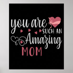 Affiche Maman - Tu es une maman extraordinaire
