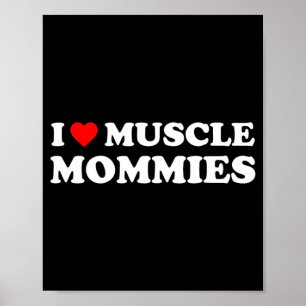 Affiche Mamans Muscle Amour Musculation Gym Cardio