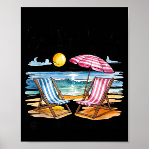 Affiche Mamans salées club de plage filles veulent avoir s