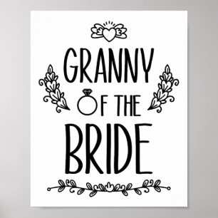 Affiche Mamie De La Famille Mariage Mariage Mariage Mariag