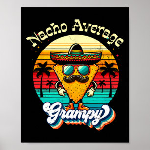 Affiche Mamie Grand-papa Nacho Moyen Funny Cinco De Mayo M