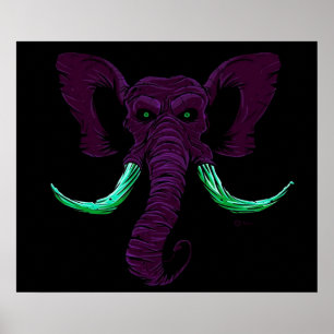 Affiche Mammoth Blacklight
