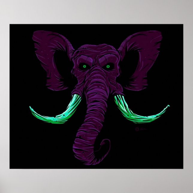 Affiche Mammoth Blacklight (Devant)