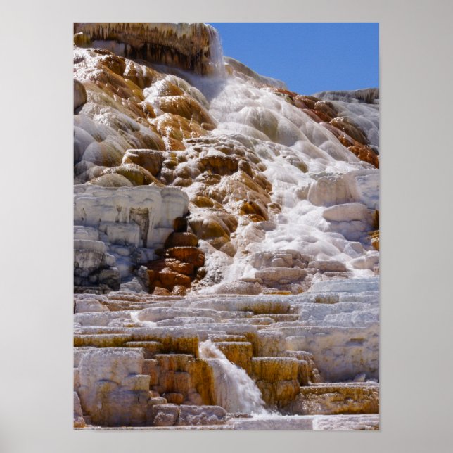 Affiche Mammoth Hot Springs (Devant)