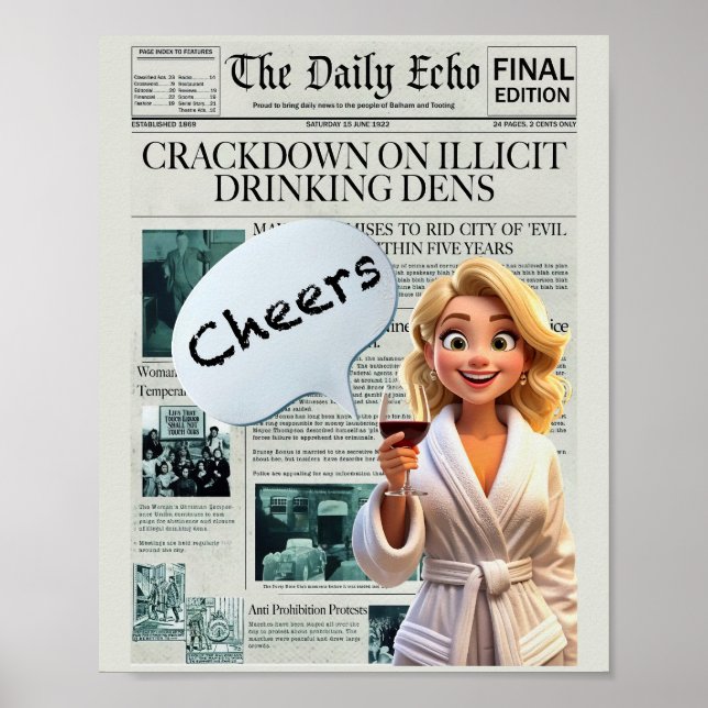 Affiche Man cave art (Devant)