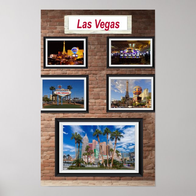 Affiche Man Cave Art Las Vegas. (Devant)