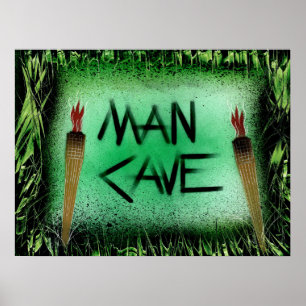 Affiche Man Cave Tiki