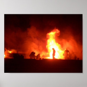Affiche man on fire