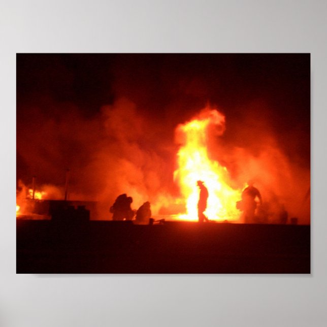 Affiche man on fire (Devant)