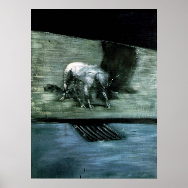 Affiche Man with Dog (Devant)