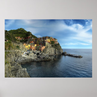 Affiche Manarola, Italia