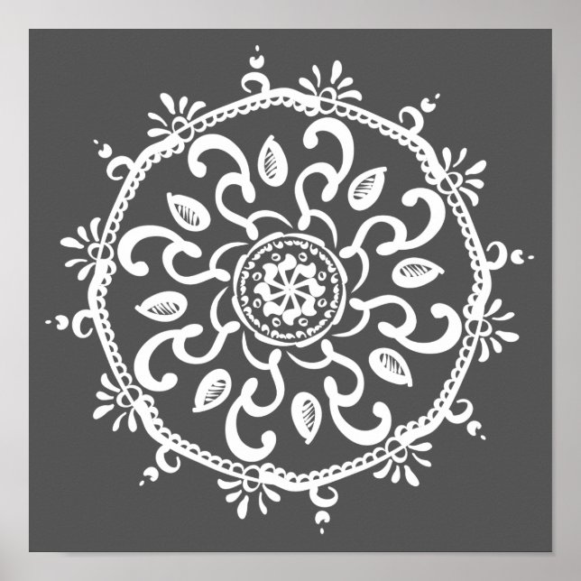 Affiche Manatee Mandala (Devant)