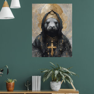 Affiche Manatee Nun